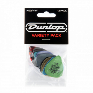 Dunlop PVP102 Pick Variety Pack Medium-Heavy (12ks)